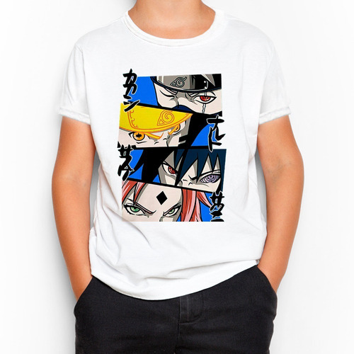 Remera Niño Naruto - Anime Manga Otaku - Varios Modelos - 18