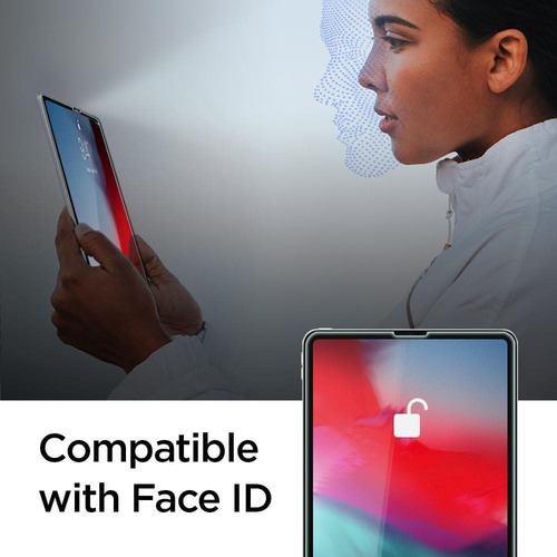 Imagem 3 de 7 de Pelicula Spigen iPad Air 4 10,9 iPad Pro 11 Glass.tr Slim