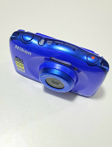 Camara Nikon Acuatica W100