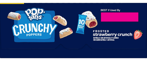 Pop Tarts Crunchy Poppers Frosted Strawberry Crunch 141 Gr