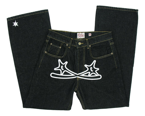 Hip Hop Gothic Jeans Street Para Hombre Y Mujer, Vaqueros Ho