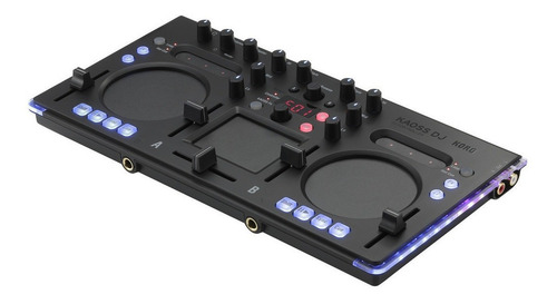 Imagen 2 de 3 de Controlador DJ Korg Kaoss DJ negro de 2 canales