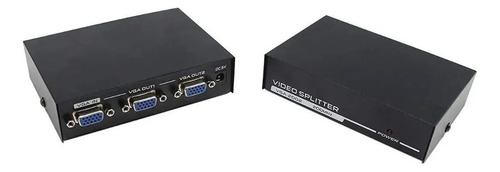 Splitter Divisor De Sinal Distribuidor Video Vga 1x2 2 Porta