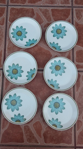 Platitos De Porcelana Noritake Progression China Up-sa Daisy