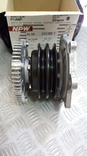 Imagen 2 de 4 de Bomba Agua Nissan Terrano Td27 160ver Ds