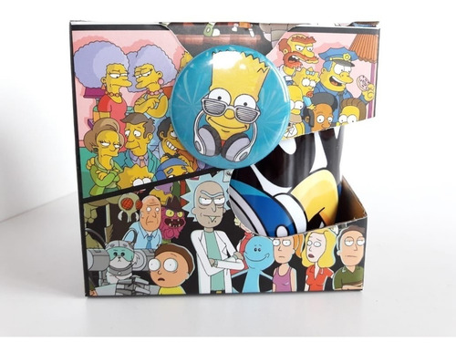 Mugs Bart Simpson Boton Mercado Libre Mugs Bart Simpson Boton Mercado Libre