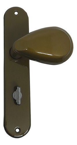 Fechadura Porta Banheiro Wc Broca 40mm Taco De Golf Bronze Cor bronze latonado fosco