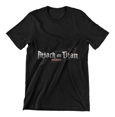 Polera Unisex Attack On Titan Anime Pluma Algodon Estampado