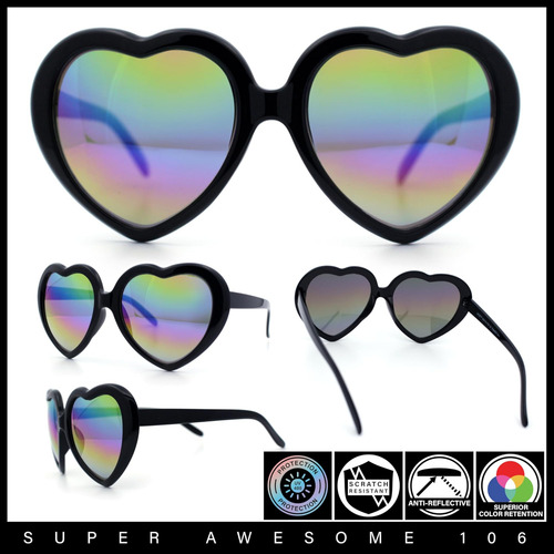 Gafas De Sol Rusta Rainbow Con Montura De Plástico Y Forma D