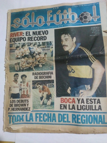 Revista Sólo Fútbol/ 3/92- 3/87/ 1/86ver Fotos Detalles