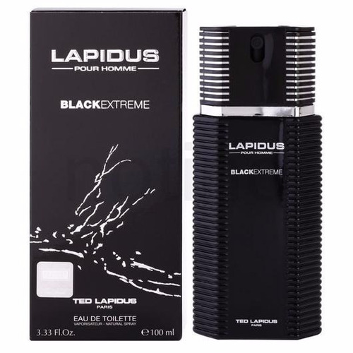 Ted Lapidus Black Extreme Edt 100ml Hombre - Original 