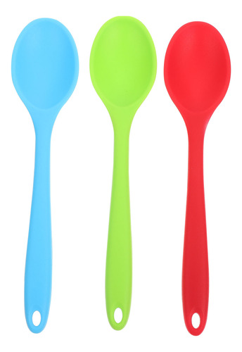 Cuchara De Silicona Para Servir Ramen Spoon, 3 Unidades