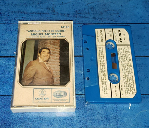 Miguel Montero Antiguo Reloj De Cassette Arg Maceo-disqueria