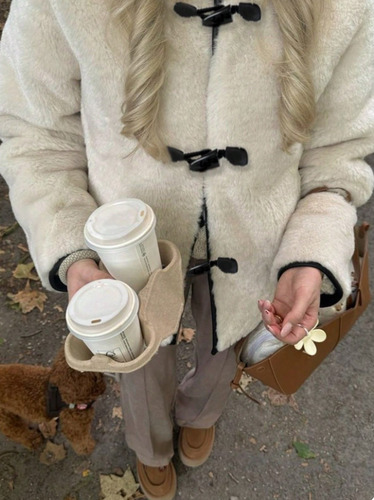 Sweaters Chaleco Oversize Sin Manga Cuello V Importado Mujer