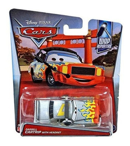 Reporteros De Wgp De Disney / Pixar Cars Cartucho Fundido