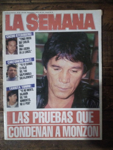 Revista La Semana Monzon 26 10 1988 N621