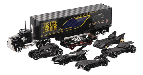 Juego De Modelos De Juguete Batimóvil Aleación 7pcs 1:64