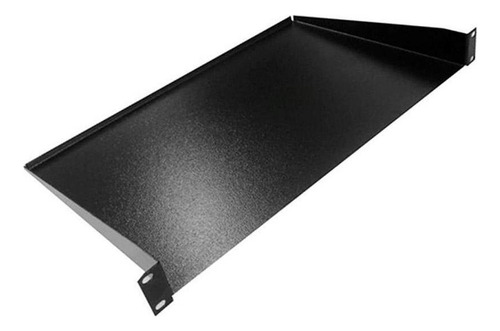 Kit Bandeja Fixa 1u 19 250mm Preto + Kit 10 Porca E Parafuso