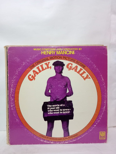 Henry Mancini- Gaily, Gaily Original Score- Lp, Usa, 1969