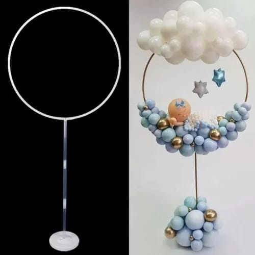 2 Pz Base Circular Soporte Para Globos Decoracion Fiesta