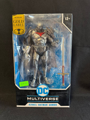Dc Multiverse Mcfarlane Batman Armor Azrael (Usado)