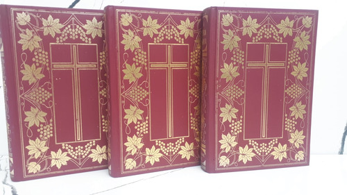 Livro A Bíblia Sagrada Segundo A Vulgata Latina - 3 Volumes - Pe. Antonio Pereira De  Figueiredo / Ilustr Gustavo Doré [1962]