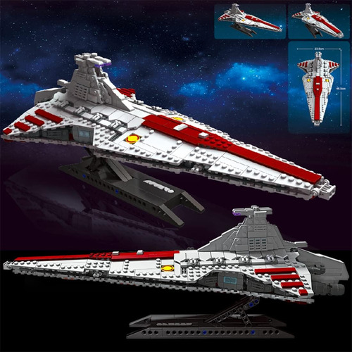 Lalakis Star Destroyer Builder Block Setsi-fi Spaceship Cons