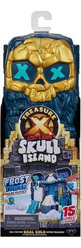 Treasure X Skull Island Frost Tower Playset 41730 Moose Orig Color Azul/cobre