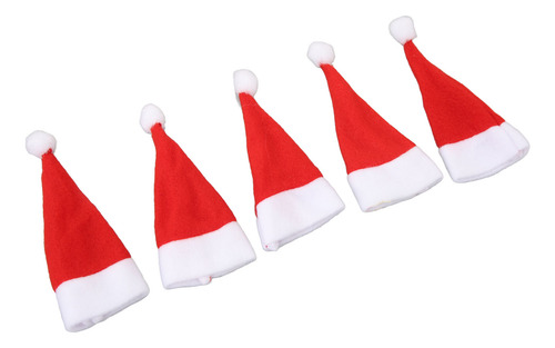 Minisombreros De Papá Noel, 30 Piezas, Adornos Navideños En