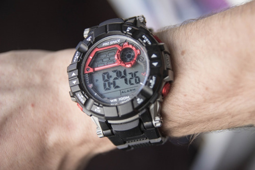 Reloj Hombre Digital Prospace 58 Sumergible Deporte Cronome