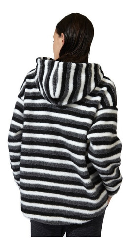 Imagen 3 de 4 de Class Life Campera C/capucha Lifestyle Mujer Furby Neg Ras