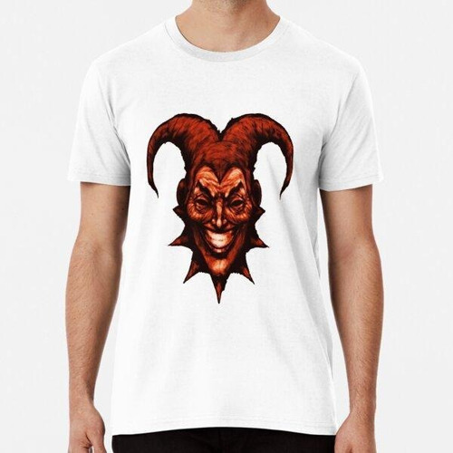 Remera Payaso Bufón Demonio Aterrador Algodon Premium