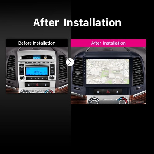 Imagen 1 de 2 de Radio Android Seicane Hyundai Santa Fe 2da Generación