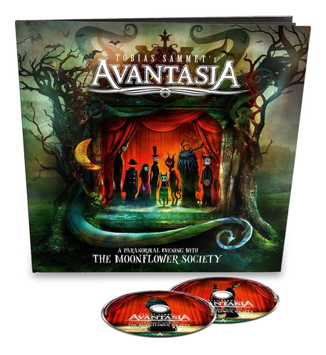 Avantasia Paranormal Evening Cd Artbook Deluxe Limited Nuevo