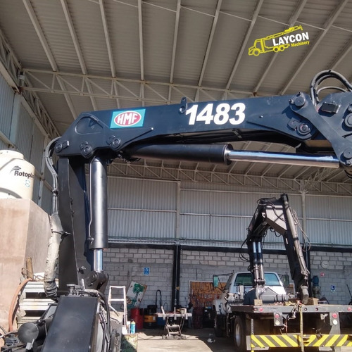 Imagen 3 de 3 de Grúa Articulada Hmf 1483 K3 7 Ton