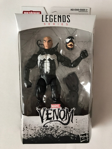 Venom Figura 6 Pulgadas Marvel Legends Symbiote Eddie Brock (Usado)