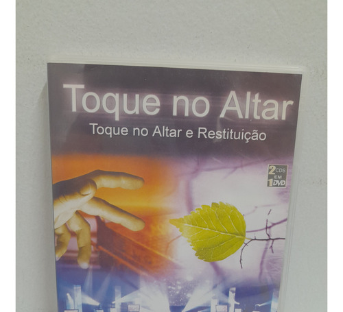 Dvd - Toque No Altar E Restituição.