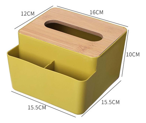 Dispensador De Pañuelos Compatible Con El Comedor Amarillo