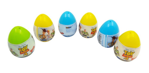 6pack Huevos Figuras Toystory4 En Coleccion 6cm Aprox