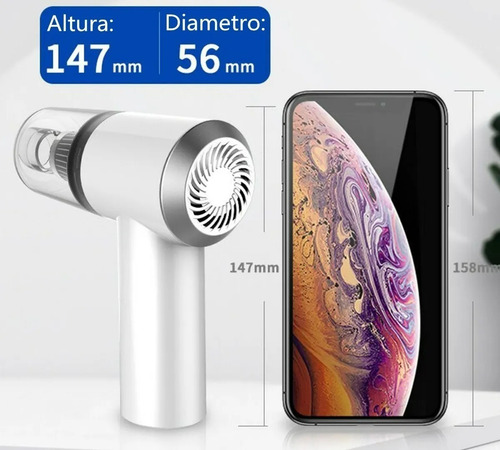 Aspiradora Portátil Para Auto Recargable Aspiradora De Mano