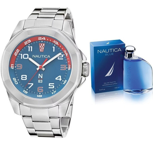 Reloj Y Perfume Nautica Caballero Original Y Envío Gratis !!