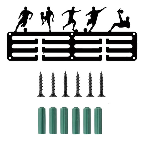 Organizador De De Fútbol, Colgador De De Metal Negro,
