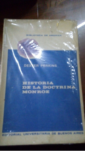 Libro  Historia De La Doctrina Monroe