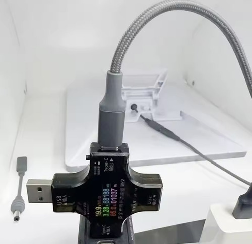 Adaptador Usb-c Pd Para Starlink Mini Entrada Fêmea Dc 5.5mm Compatível Com Power Bank 100w Energia Portátil Viagem Motorhome Alimentação Estável E Segura Marca Athenix