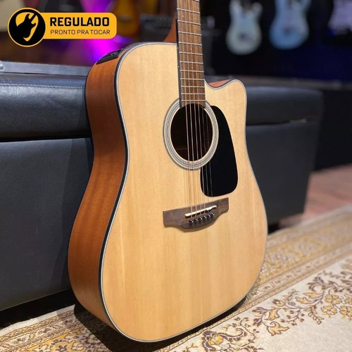 Violão Takamine Gd12ce Natural Satin Elétrico Aço 