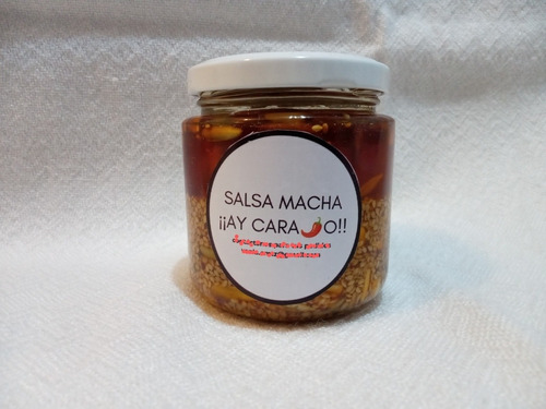 Salsa Macha ¡¡ay Carajo!! 200ml