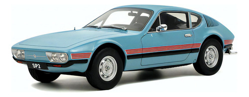 Miniatura Volkswagen Sp2 1970 Azul Niagara 1/18 Otto Mobile