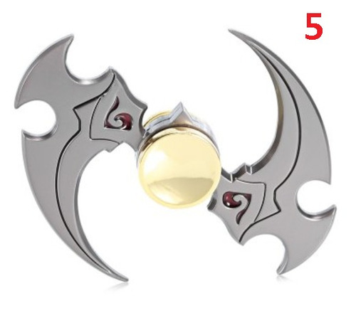 Fidget Spinner Diseños Shuriken, Metálicos.