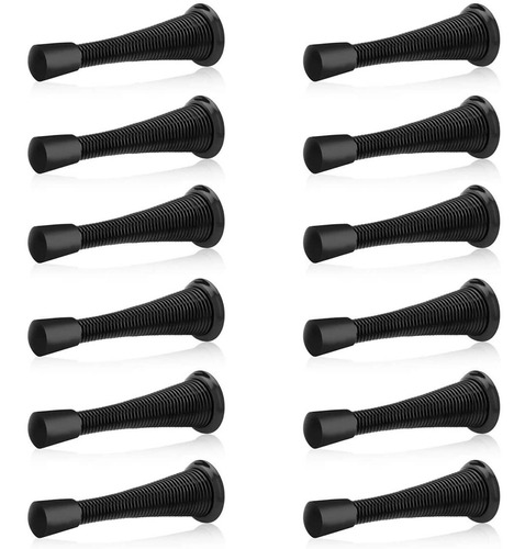 12 Pcs Tope De Puerta Flexible Tope De Puerta Resorte