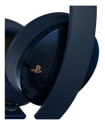 Imagen 2 de 2 de Audífonos gamer inalámbricos PlayStation Gold navy blue